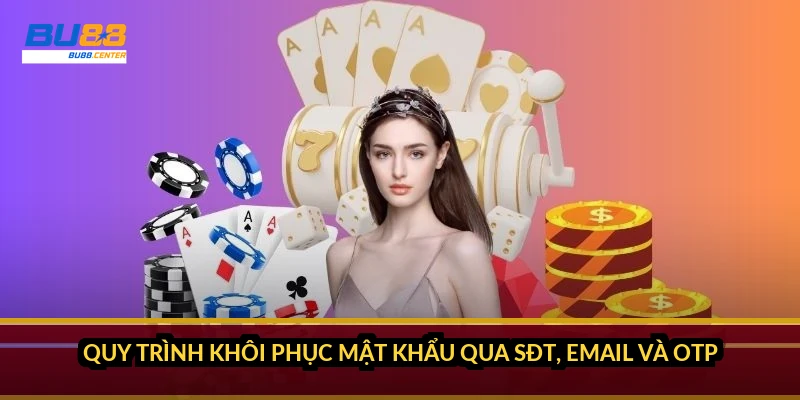 Quên mật khẩu BU88: cách lấy lại tài khoản trong 3 bước Quy trình khôi phục mật khẩu qua SĐT, email và OTP